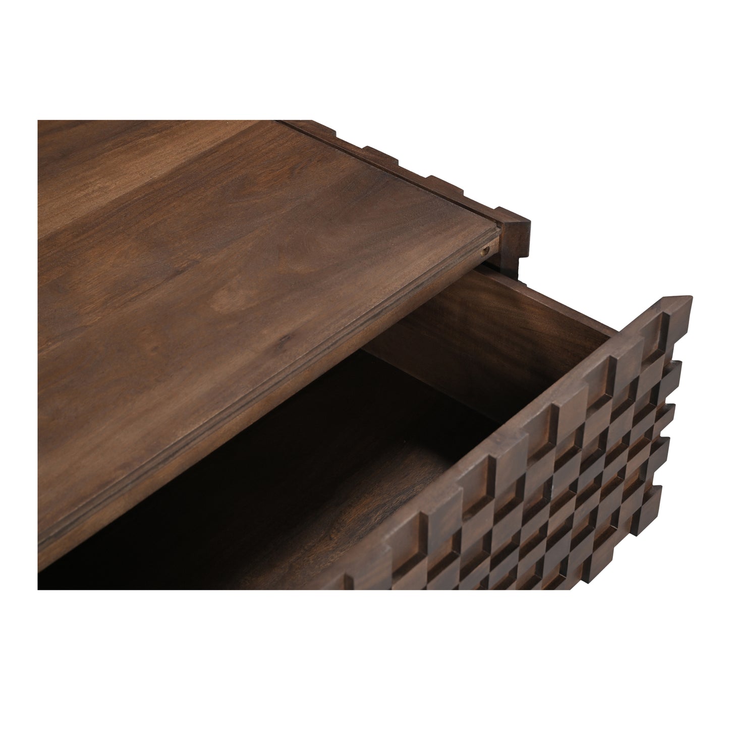 Easton Storage Coffee Table Brown by Moe's Home