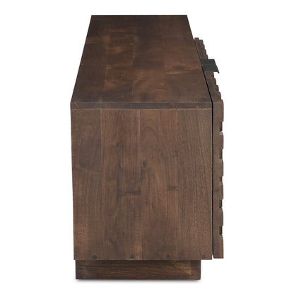 Easton Media Cabinet Brown