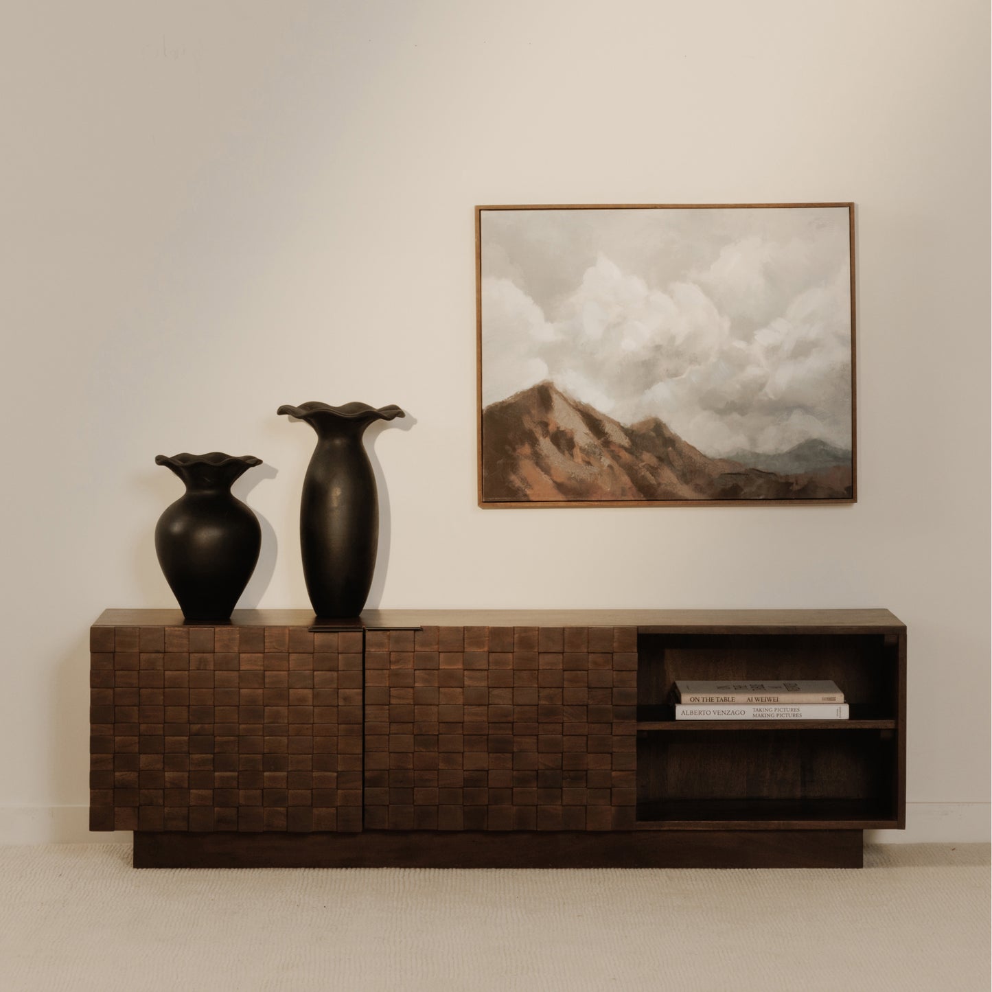 Easton Media Cabinet Brown by Moe's Home