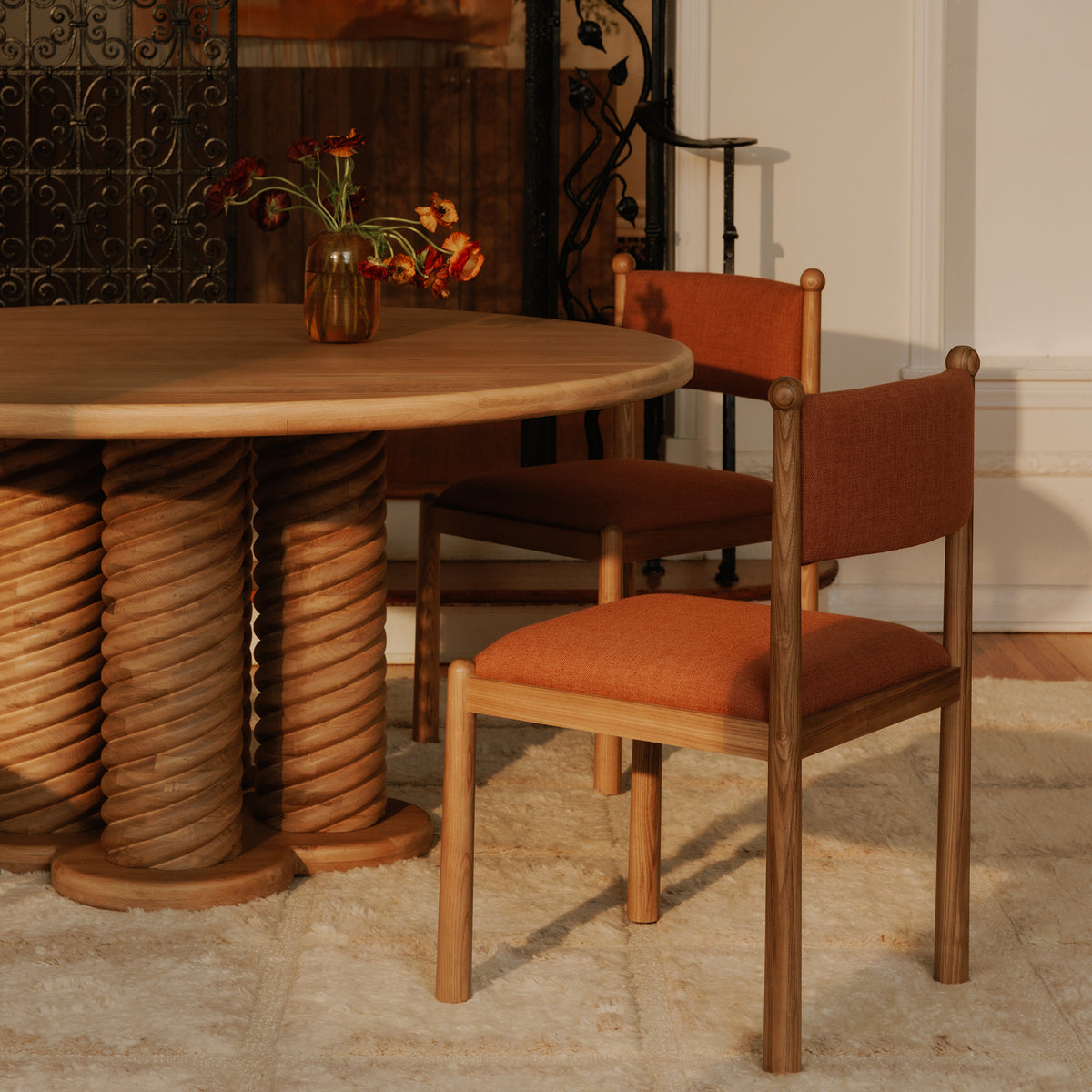Treccia Round Dining Table by Moe's Home