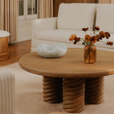 Treccia Round Coffee Table by Moe's Home
