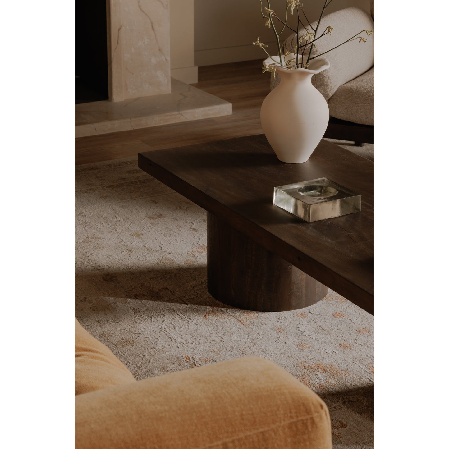 Hadley Coffee Table Warm by Moe's Home