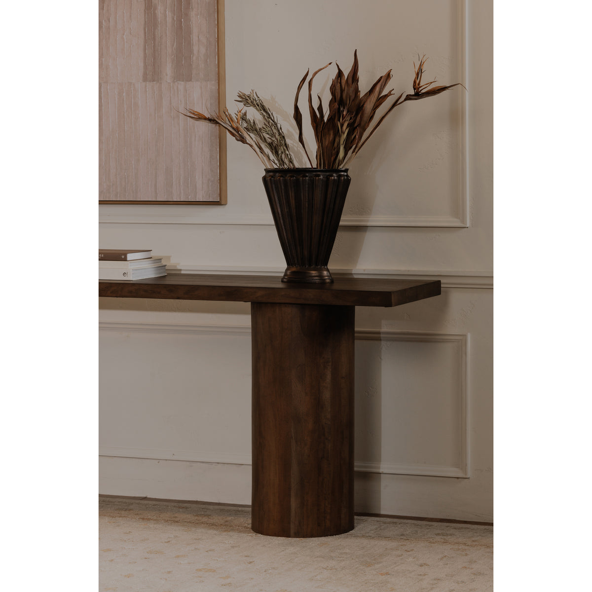 Hadley Console Table Warm by Moe's Home