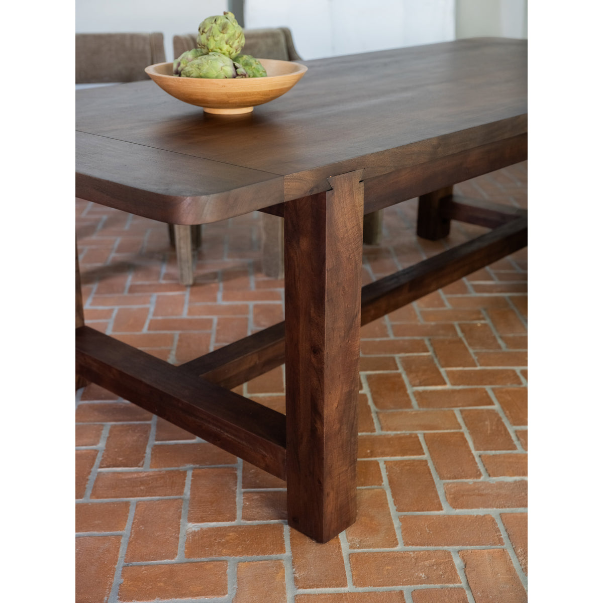 Wilson Dining Table Small Warm by Moe's Home