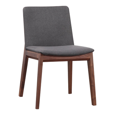Deco Dining Chair Dark Grey - Set Of Two by Moe's Home