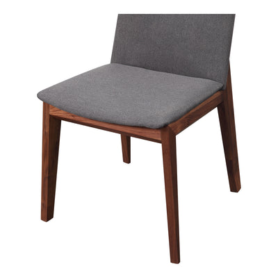 Deco Dining Chair Dark Grey - Set Of Two by Moe's Home