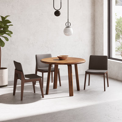 Deco Dining Chair Dark Grey - Set Of Two by Moe's Home