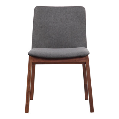 Deco Dining Chair Dark Grey - Set Of Two by Moe's Home