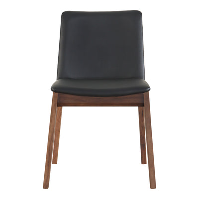 Deco Dining Chair Ebony PVC - Set Of Two by Moe's Home