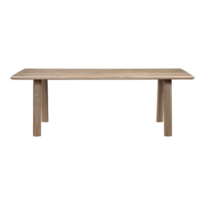 Malibu Dining Table Natural Oak by Moe's Home