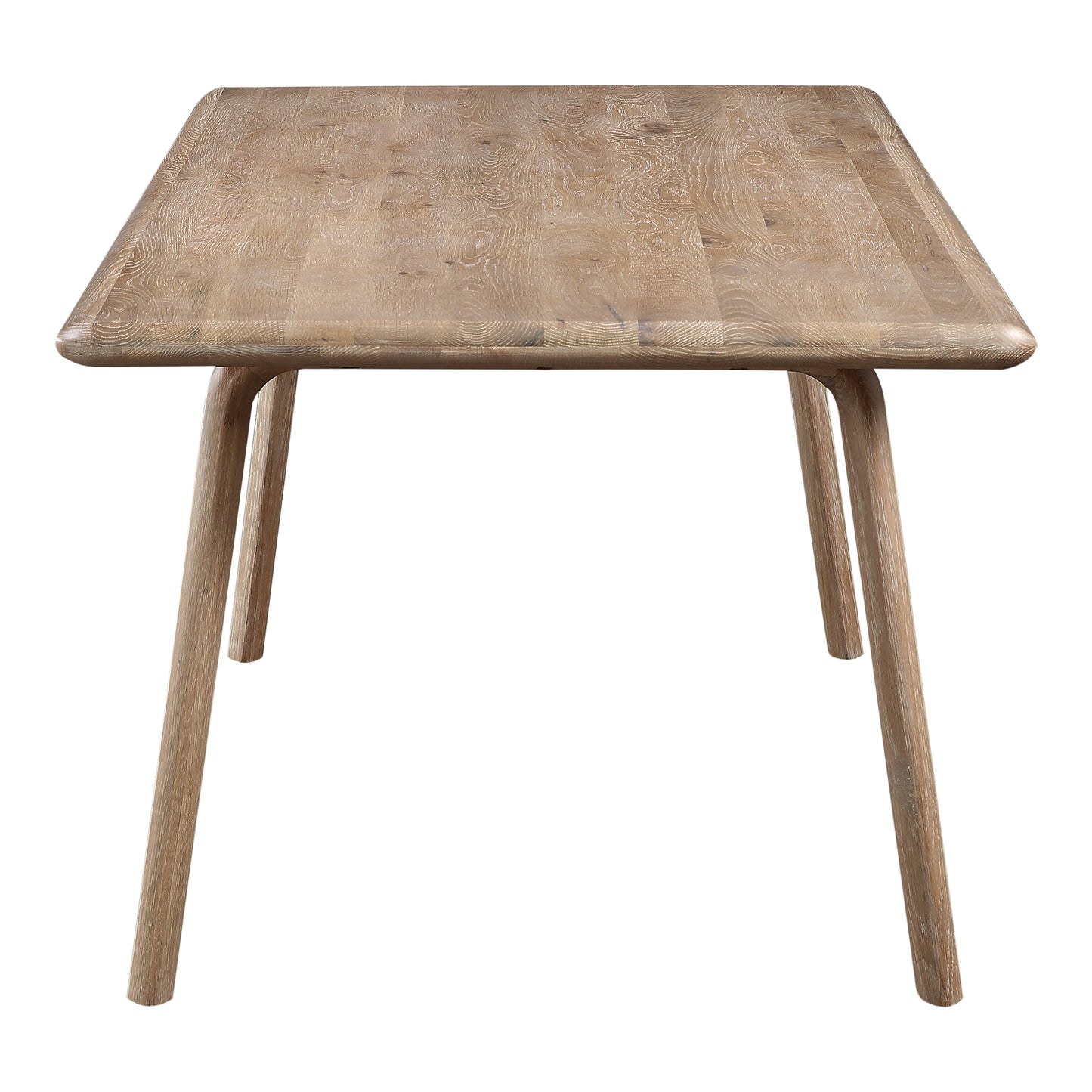 Malibu Dining Table Natural Oak by Moe's Home