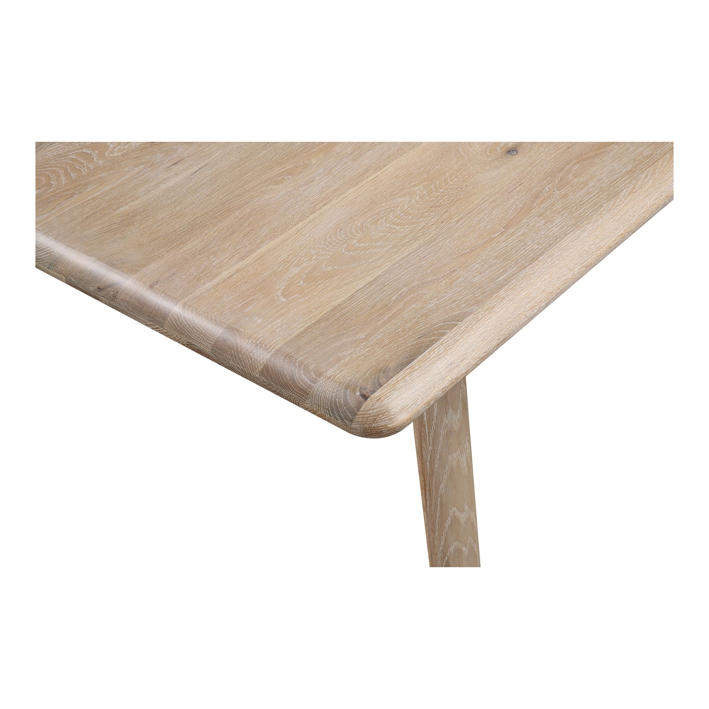 Malibu Dining Table Natural Oak by Moe's Home