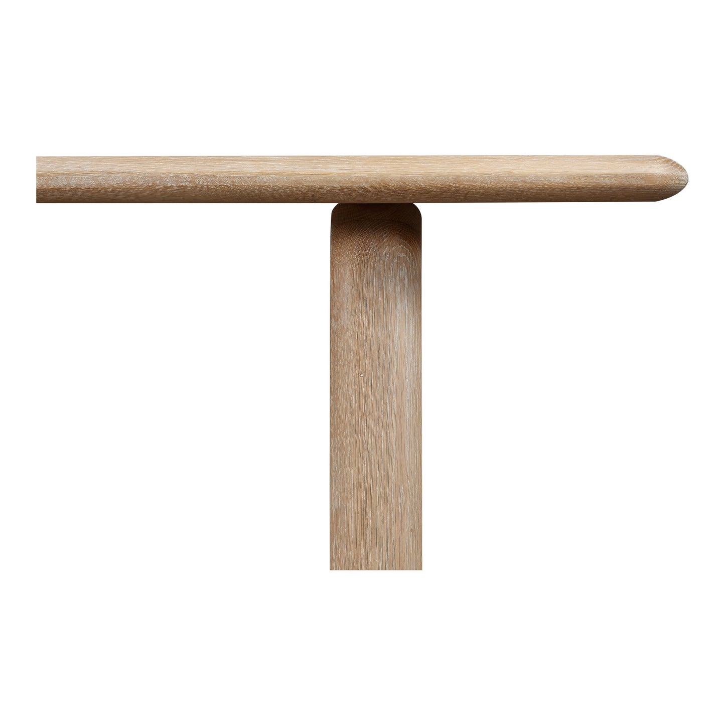 Malibu Dining Table Natural Oak by Moe's Home