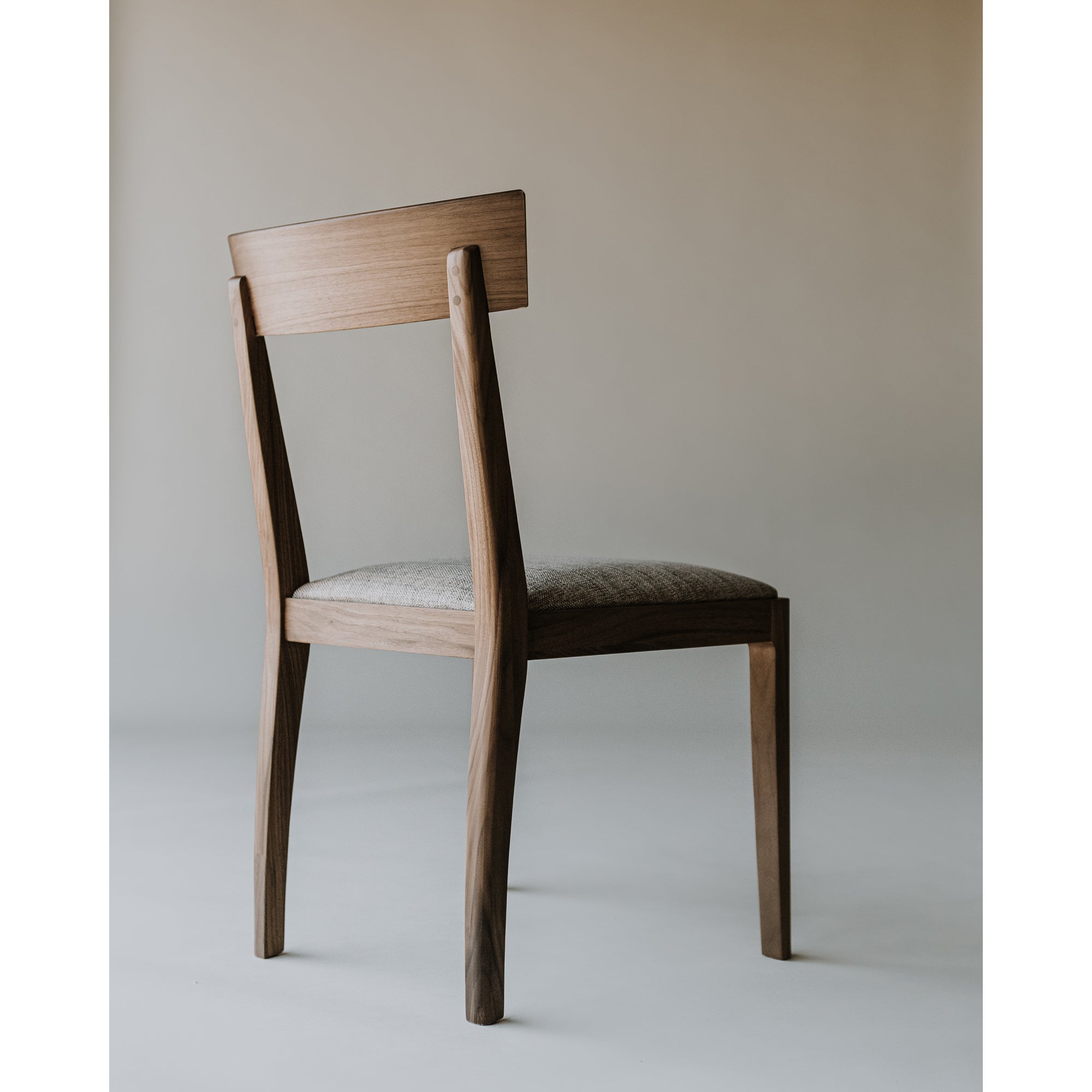 Leone Dining Chair Walnut Brown - Set Of Two