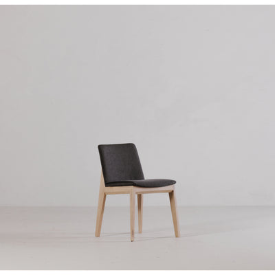 Deco Oak Dining Chair Dark Grey - Set Of Two by Moe's Home