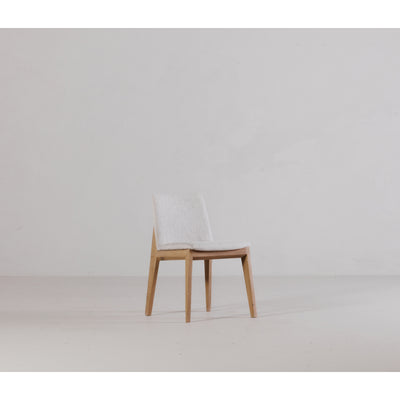 Deco Oak Dining Chair Light Grey - Set Of Two by Moe's Home