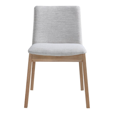 Deco Oak Dining Chair Light Grey - Set Of Two by Moe's Home