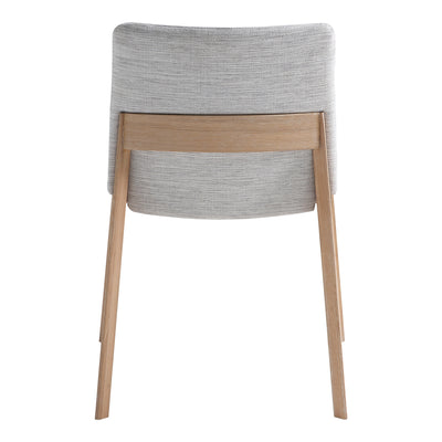 Deco Oak Dining Chair Light Grey - Set Of Two by Moe's Home