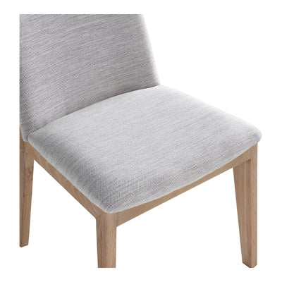 Deco Oak Dining Chair Light Grey - Set Of Two by Moe's Home
