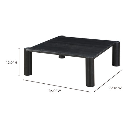 Post Coffee Table Black