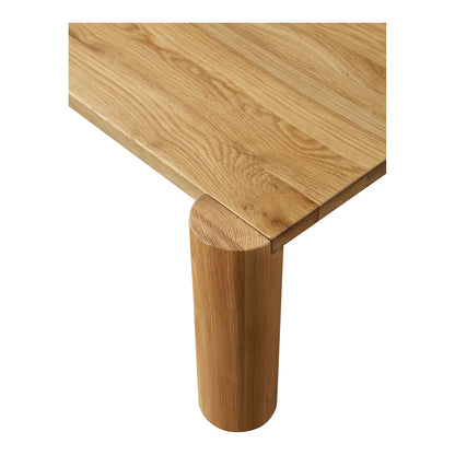 Post Coffee Table White Oak