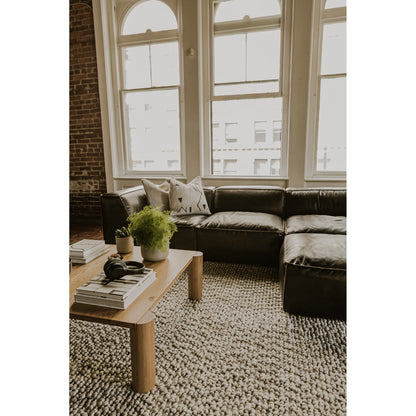 Post Coffee Table White Oak