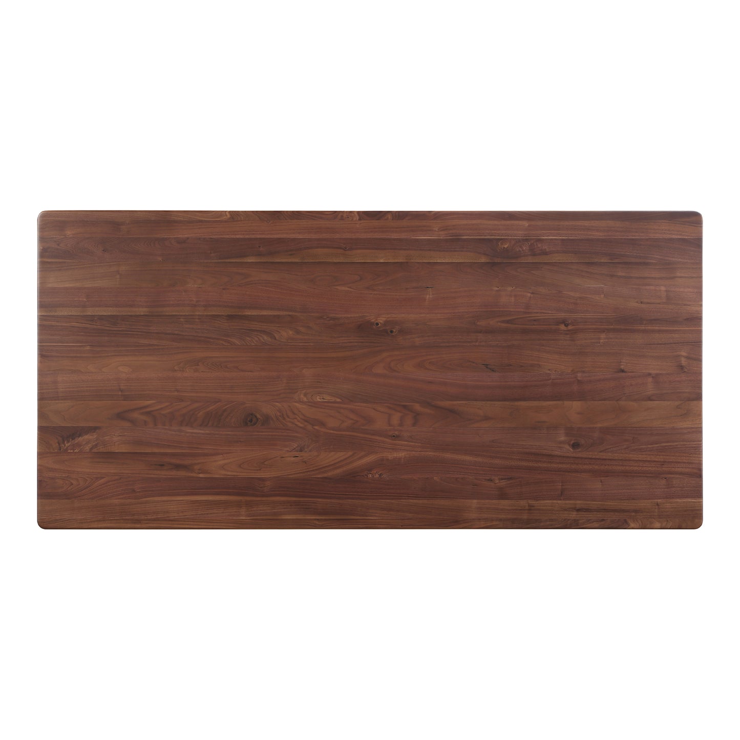Silas Dining Table Walnut Brown by Moe's Home