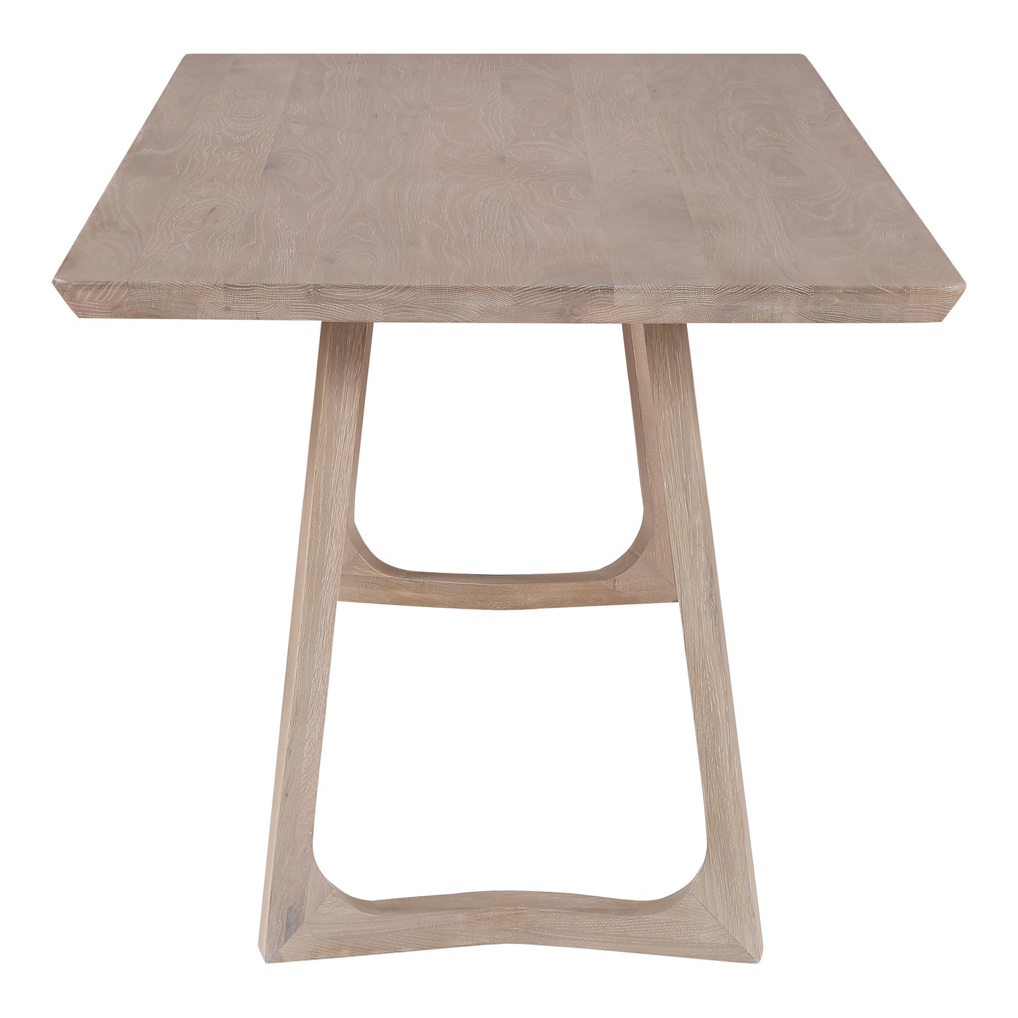 Silas Dining Table White Oak by Moe's Home