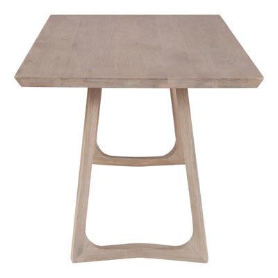 Silas Dining Table White Oak by Moe's Home