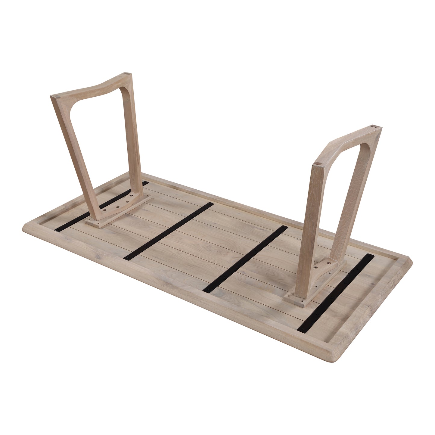Silas Dining Table White Oak by Moe's Home