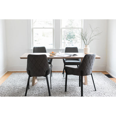 Silas Dining Table White Oak by Moe's Home