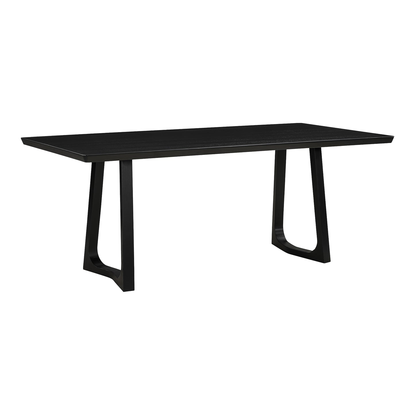 Silas Dining Table Black Ash by Moe's Home