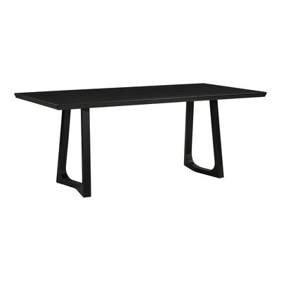 Silas Dining Table Black Ash by Moe's Home