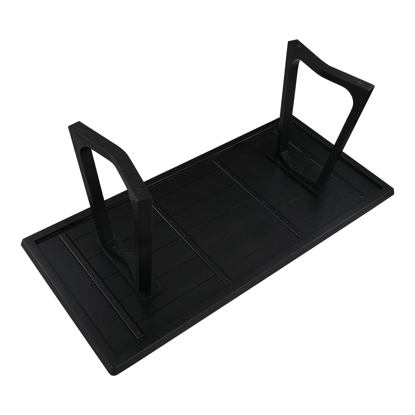 Silas Dining Table Black Ash by Moe's Home