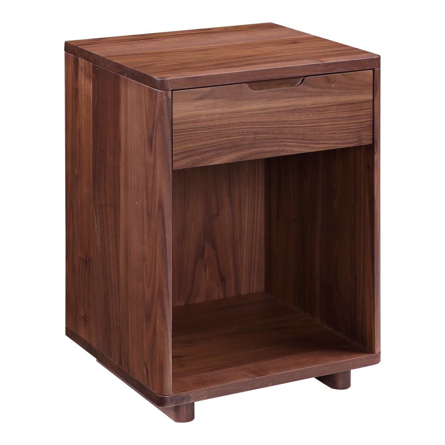 Osamu Nightstand Walnut Brown by Moe's Home