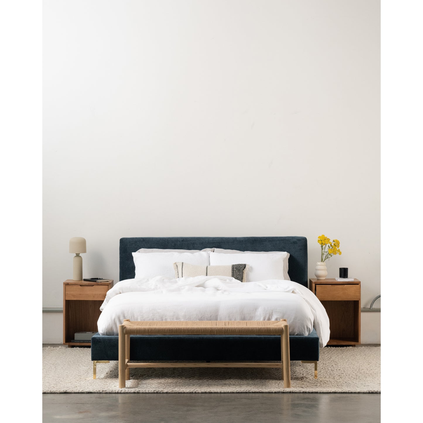 Osamu Nightstand Natural Oak by Moe's Home