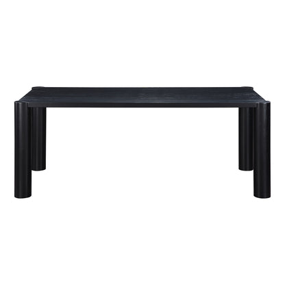 Post Small Dining Table Black | Black