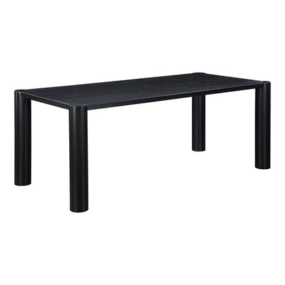 Post Small Dining Table Black