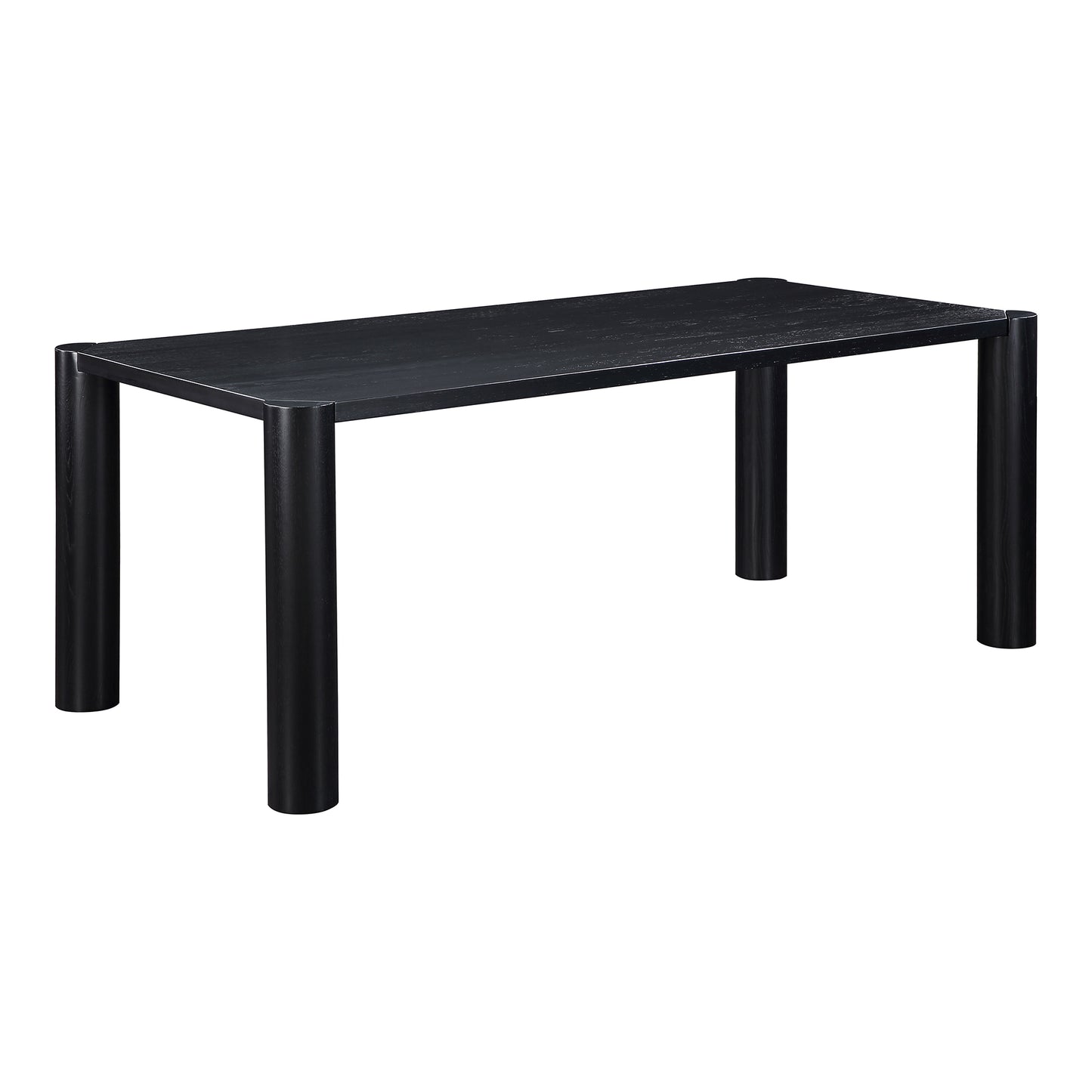 Post Small Dining Table Black by Moe's Home
