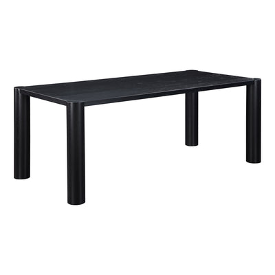 Post Small Dining Table Black by Moe's Home