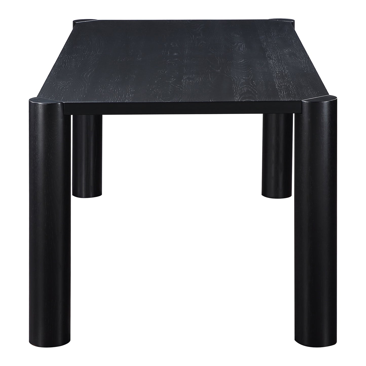 Post Small Dining Table Black by Moe's Home