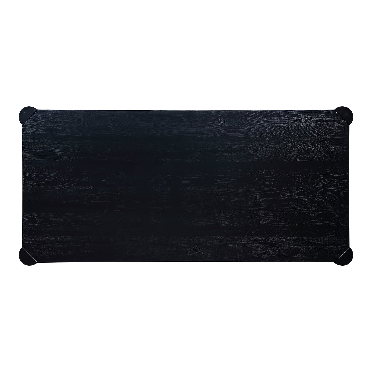 Post Small Dining Table Black by Moe's Home