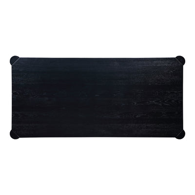 Post Small Dining Table Black by Moe's Home