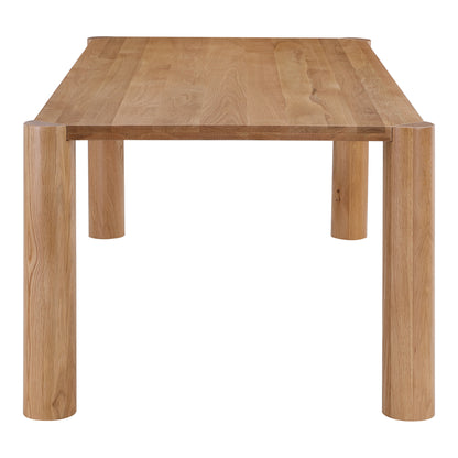 Post Small Dining Table Natural Oak