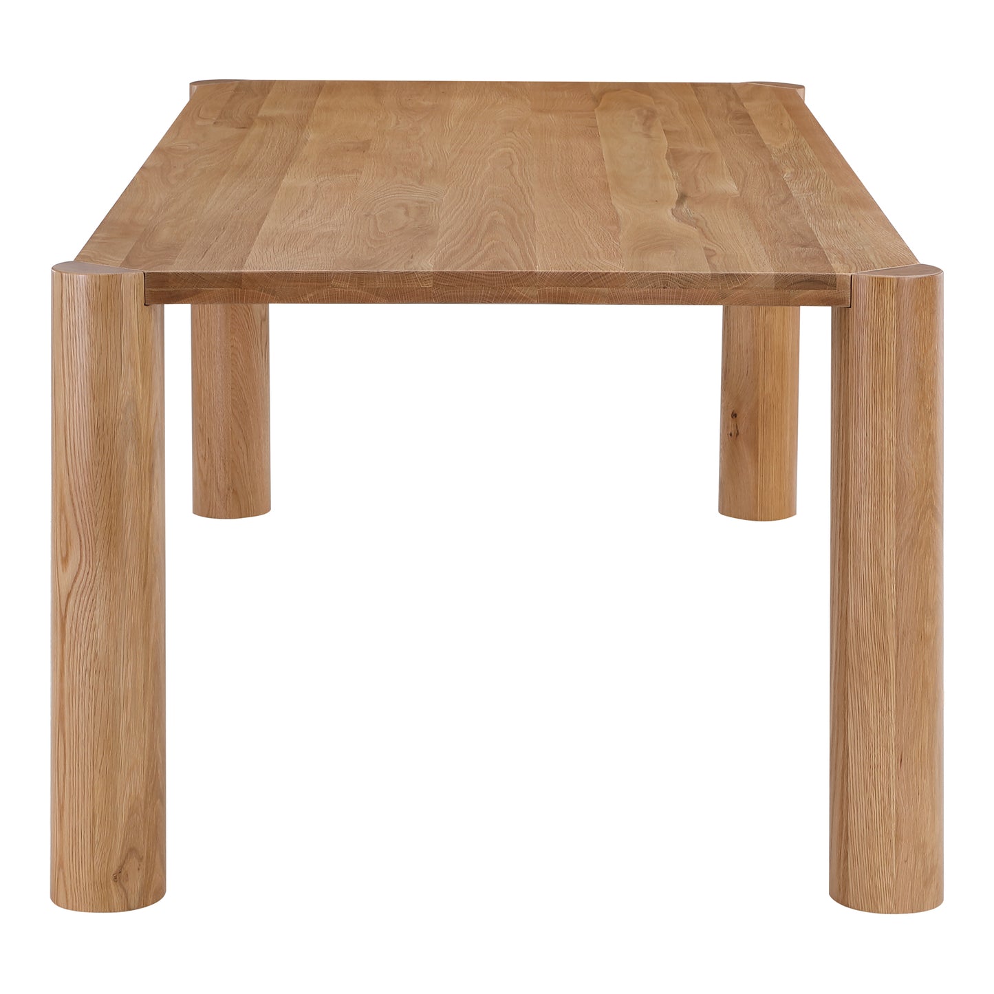 Post Small Dining Table Natural Oak by Moe's Home