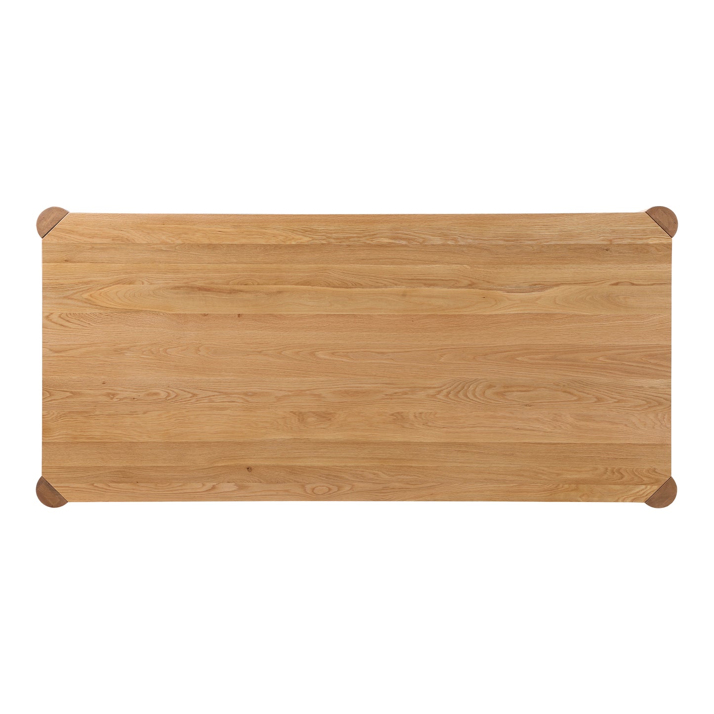Post Small Dining Table Natural Oak by Moe's Home