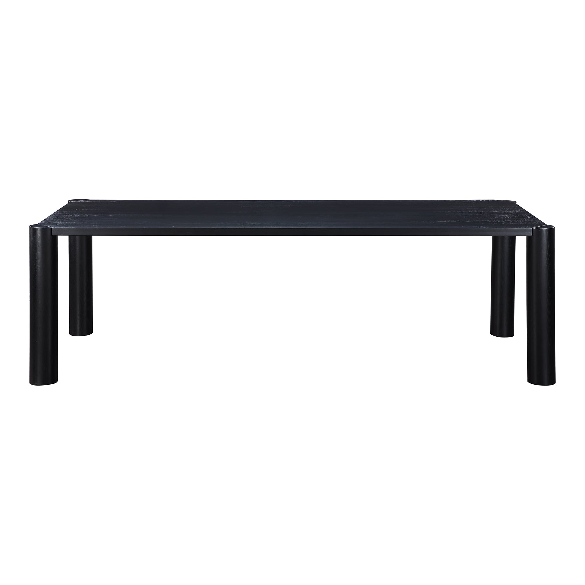 Post Large Dining Table Black | Black