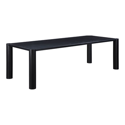 Post Large Dining Table Black