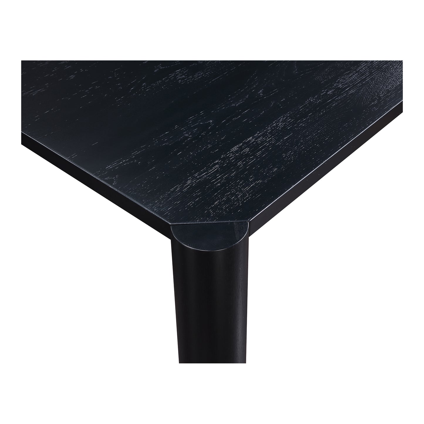 Post Large Dining Table Black by Moe's Home