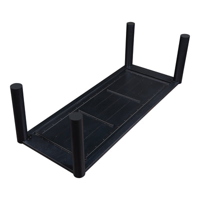 Post Large Dining Table Black by Moe's Home